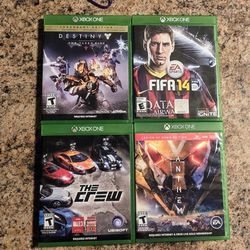 Lot 4 Games Xbox One

$25 Each Or All Cash Firm 