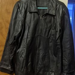 Jacqueline Ferrar Black Leather Jacket SzM $30 Firm