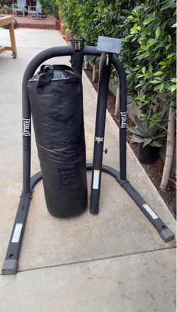 Everlast Punching Bag with Stand & Speed Bag Platform