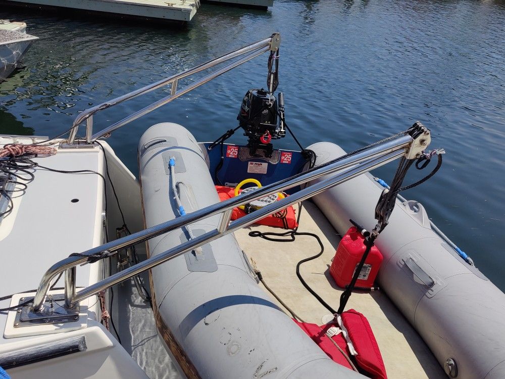 St Croix Boat / Yacht Davits Removable