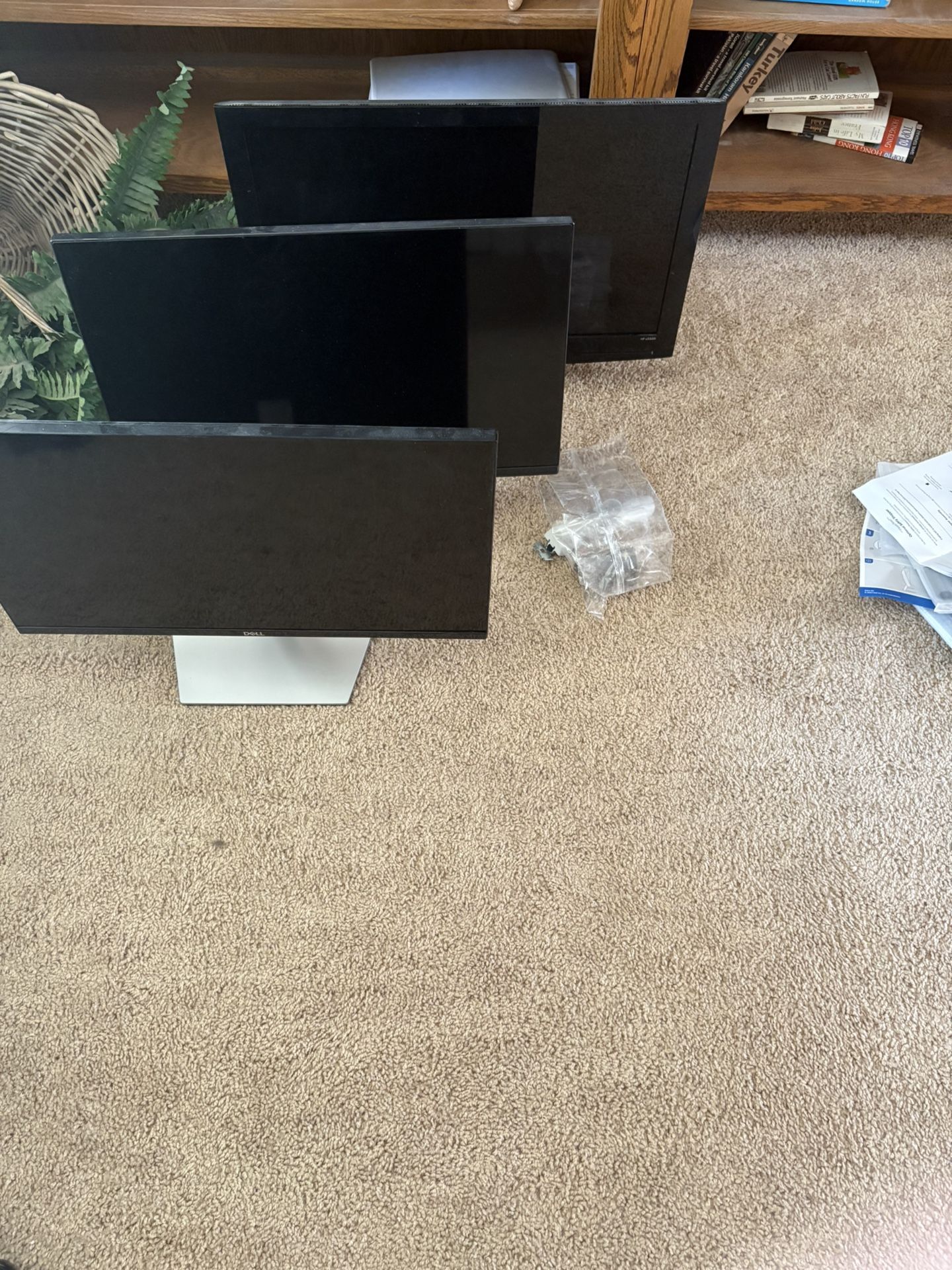 3 Monitors $25 Each