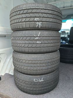 225 45 18 Bridgestone Run Flat Tires