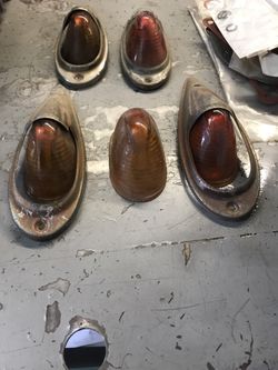 Vintage Marker Lamps