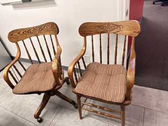 Solid wood chairs