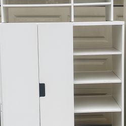 $120 Closet Armoire For Sale All White Closet