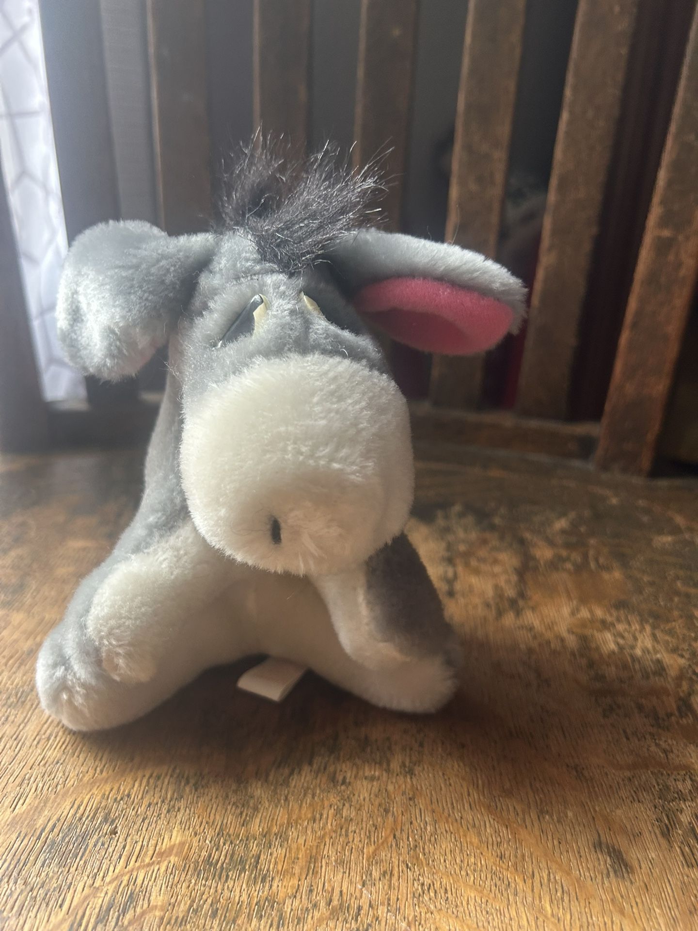 Eeyore Winnie The Pooh Walt Disney Vintage Sears 5” Plush Toy 1991