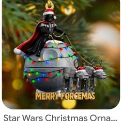 New Darth Vader Star Wars Christmas ornament
