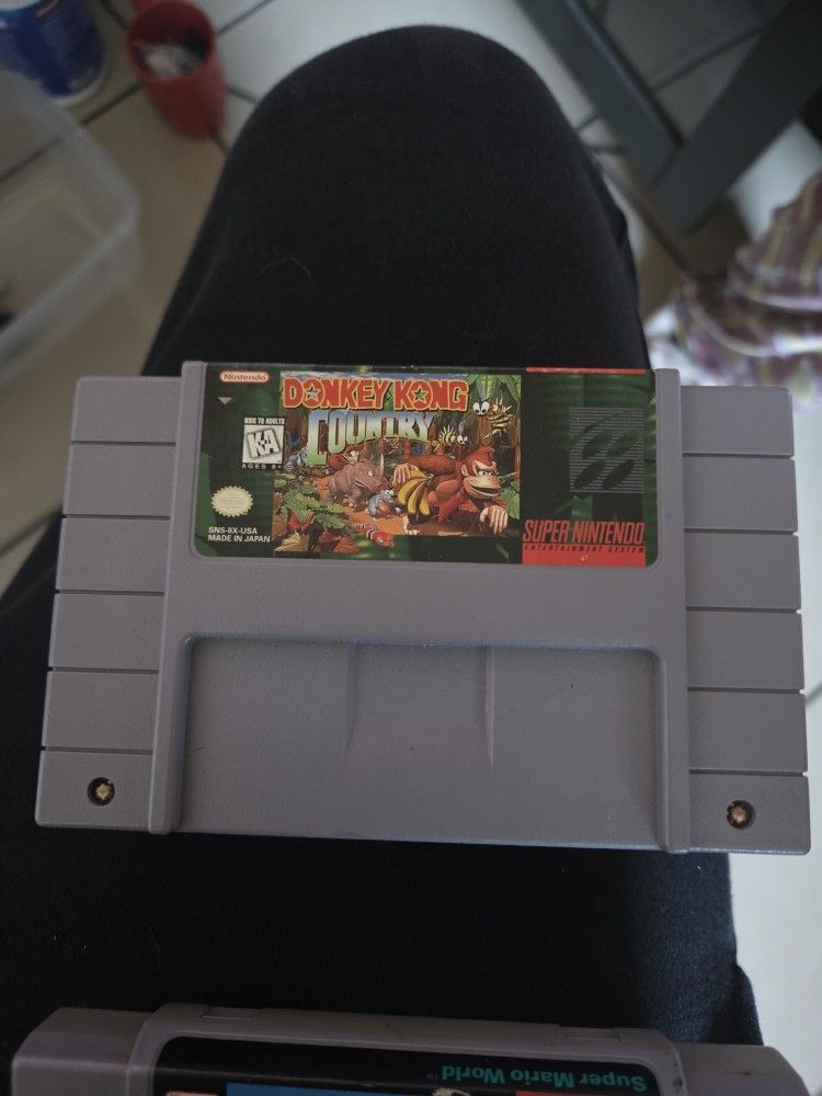 Donkey Kong Country Super Nintendo