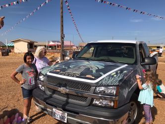 CHALKBOARD Chevy Silverado