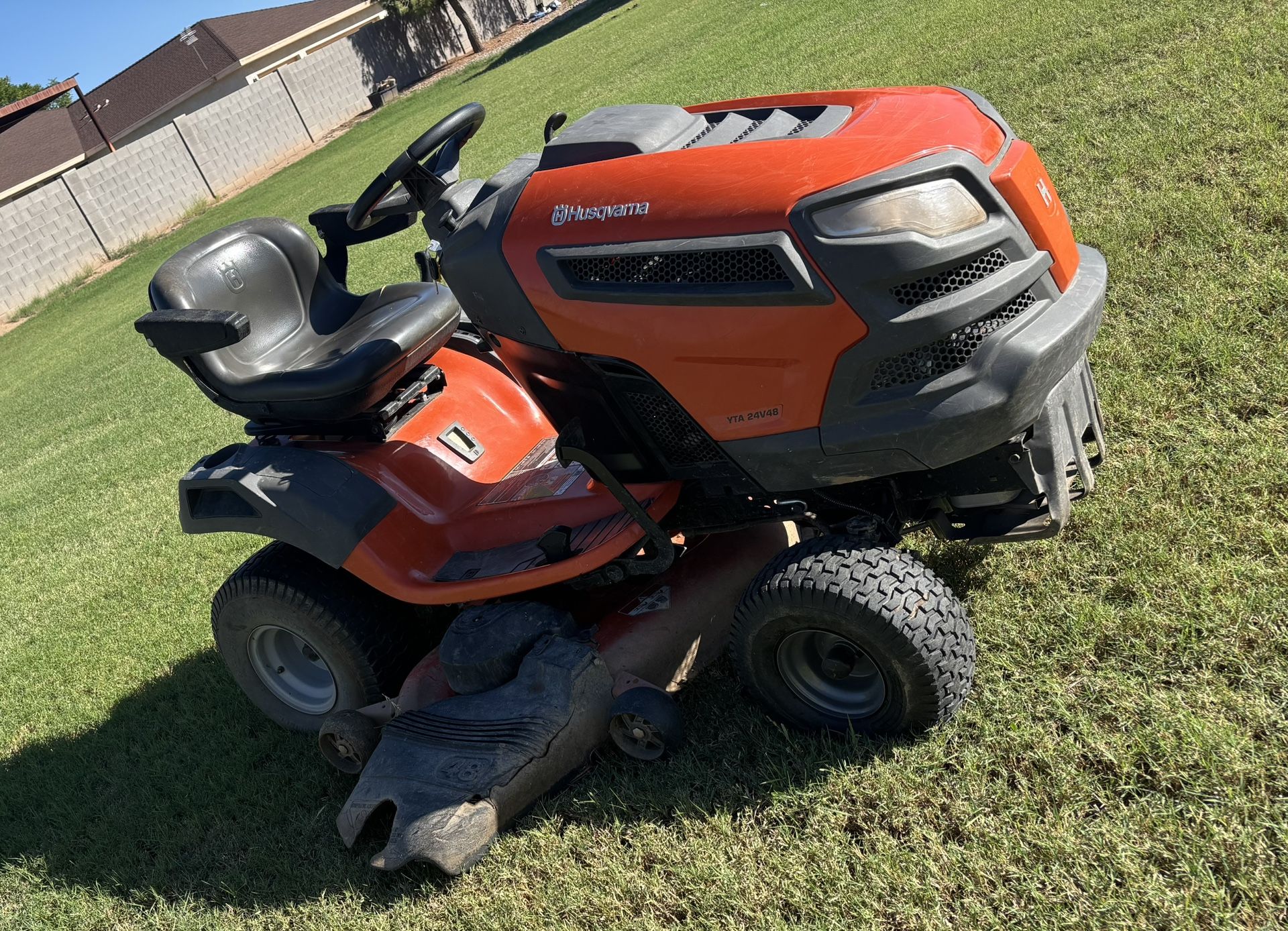 Husqvarna Ride On Lawn Mower