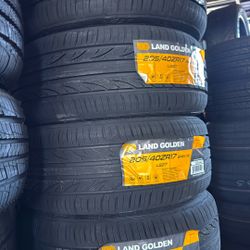 205/40/17 Land Golden Tires 🛞 