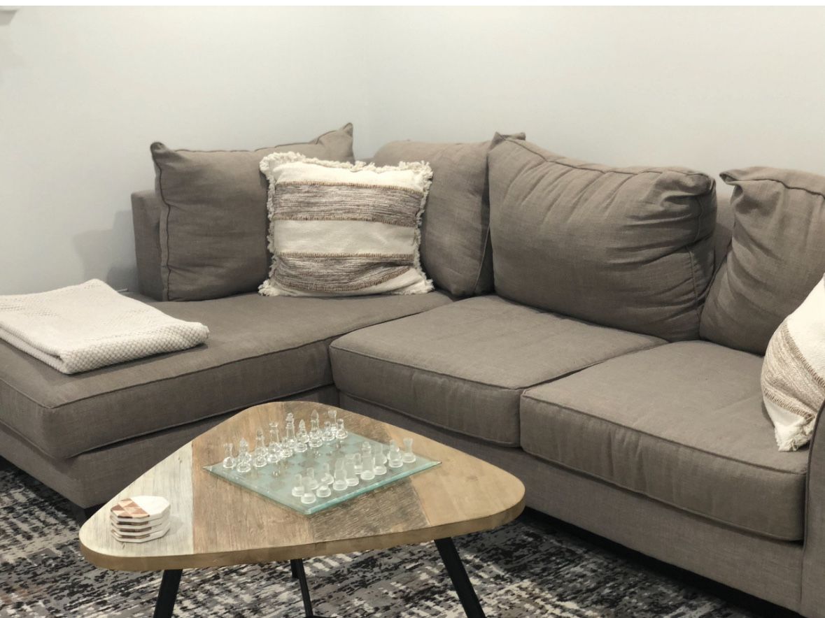Grey Sectional Couch