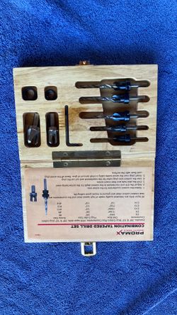 Look ! Nice complete countersink set . Deal !