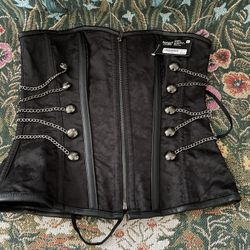 Black Chain Corset 