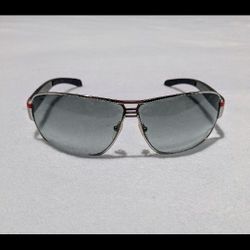 Prada SPS 50H Silver Sunglasses
