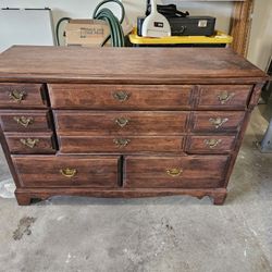 Antique Dresser. Solid Wood. 