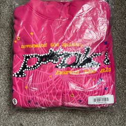 pink 11 spider hoodie 