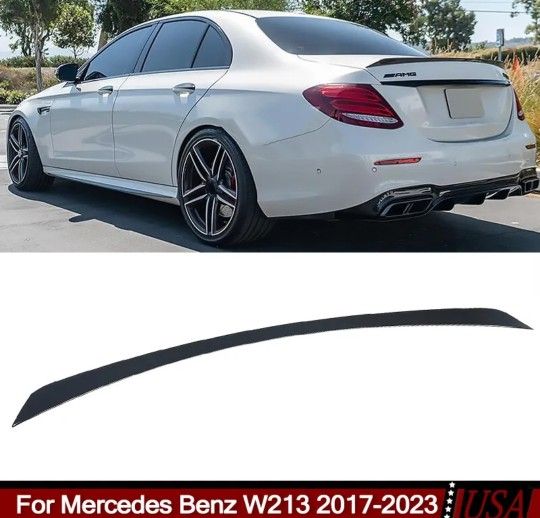 Mercedes Benz E300 trunk Spoiler wing E63 style for w(contact info removed)-2021 E350 E53