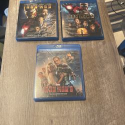 Iron Man Blu Ray Trilogy
