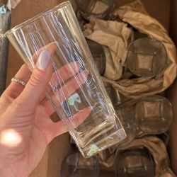 Set Of 9 Drinking Glasses