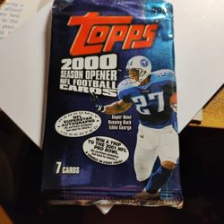 1) 2000 Topps Season Opener Football Cards For Sale 