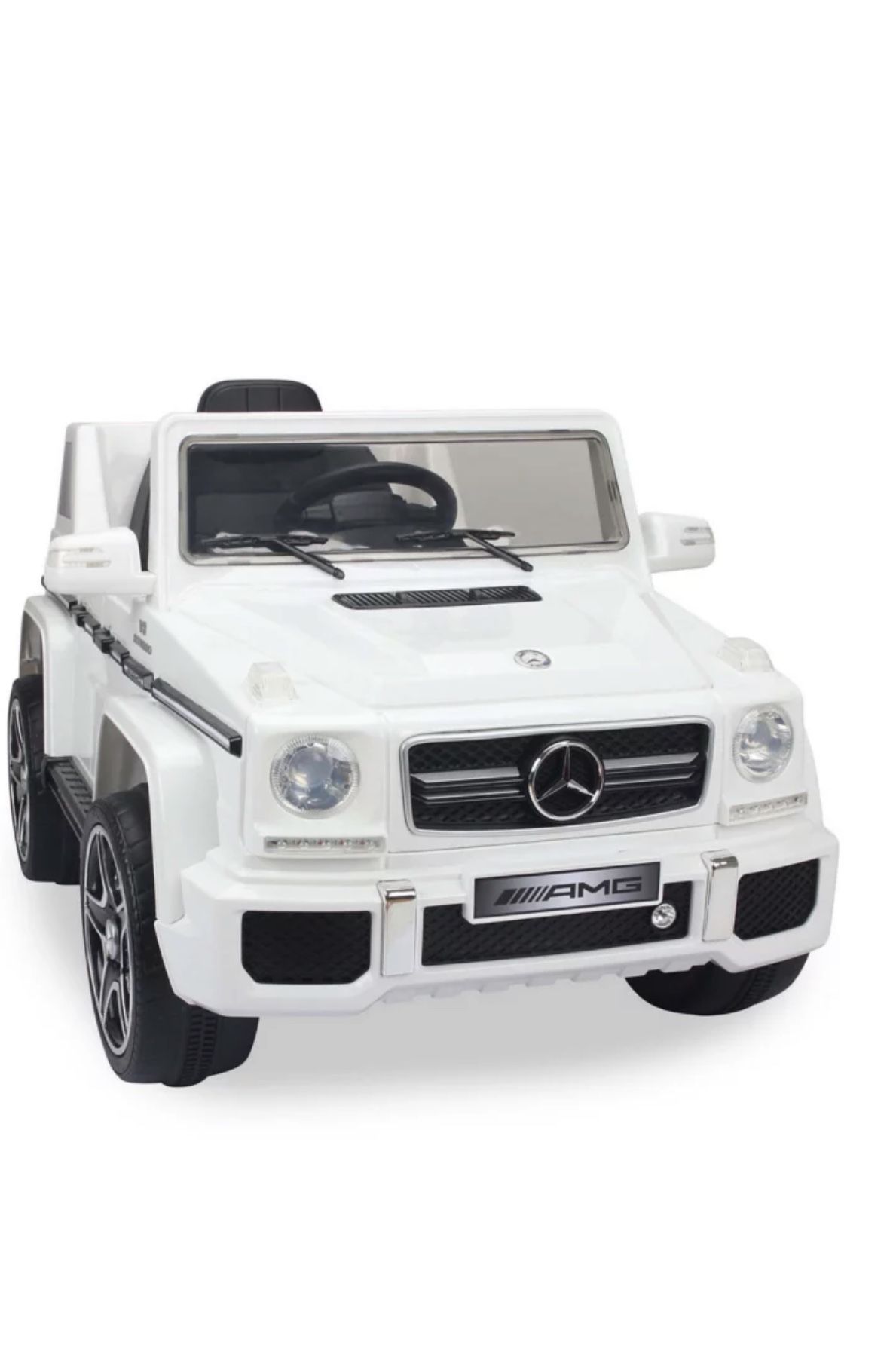 Mercedes-Benz AMG Toddler Remote Control Ride On Car-White