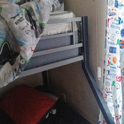 Twin N Full Size Bunk Bed With Mattresses 