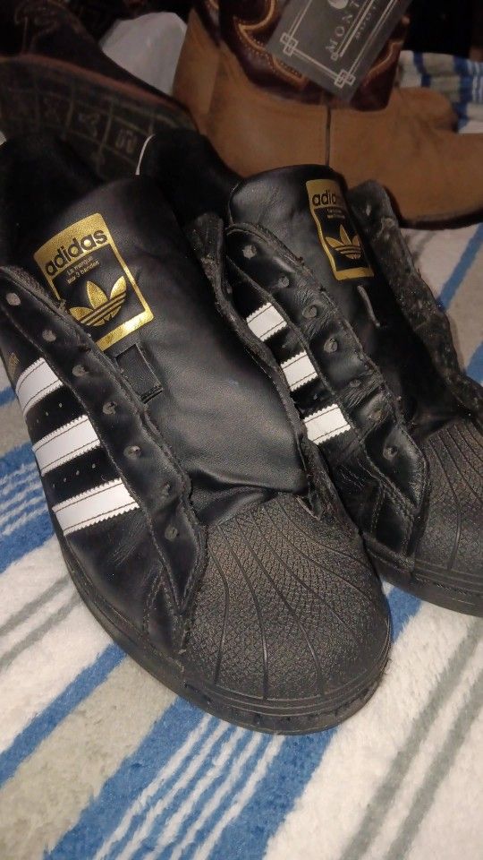 Adidas Superstars Mens 10.5