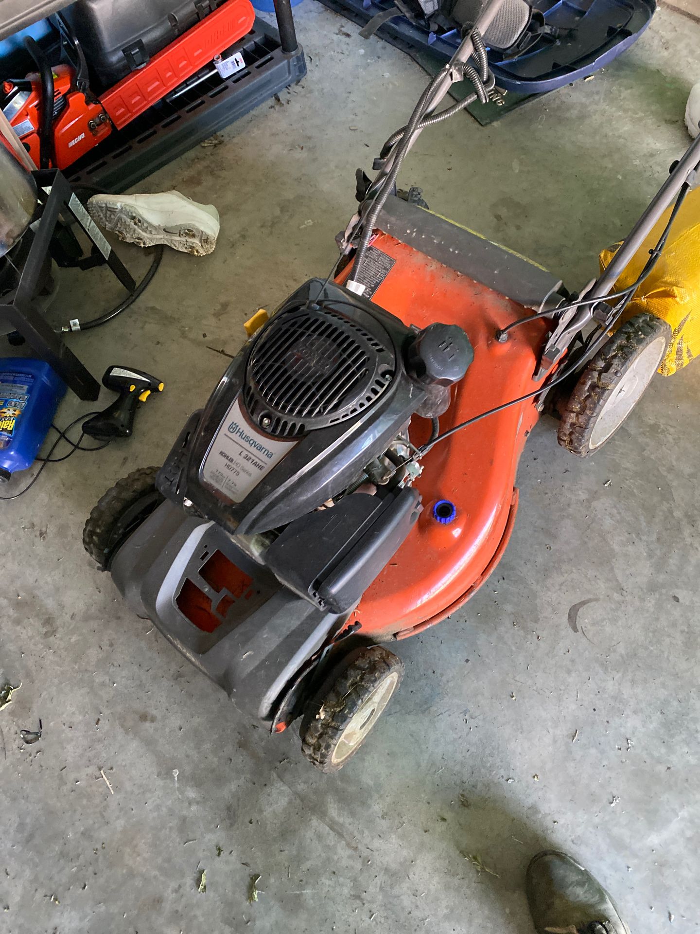 Husqvarna awd push mower