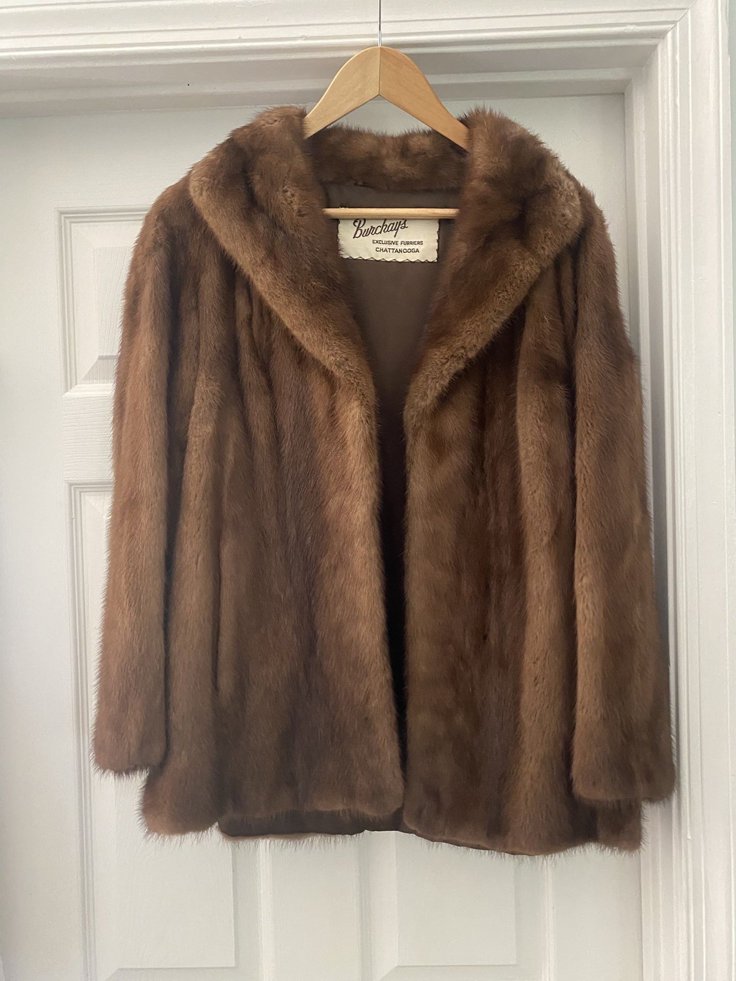 Burchay’s Brown Women’s Mink Coat