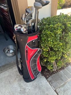 Golf clubs with bag right hand Golf clubs with bag right hand