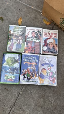 Christmas VHS SET