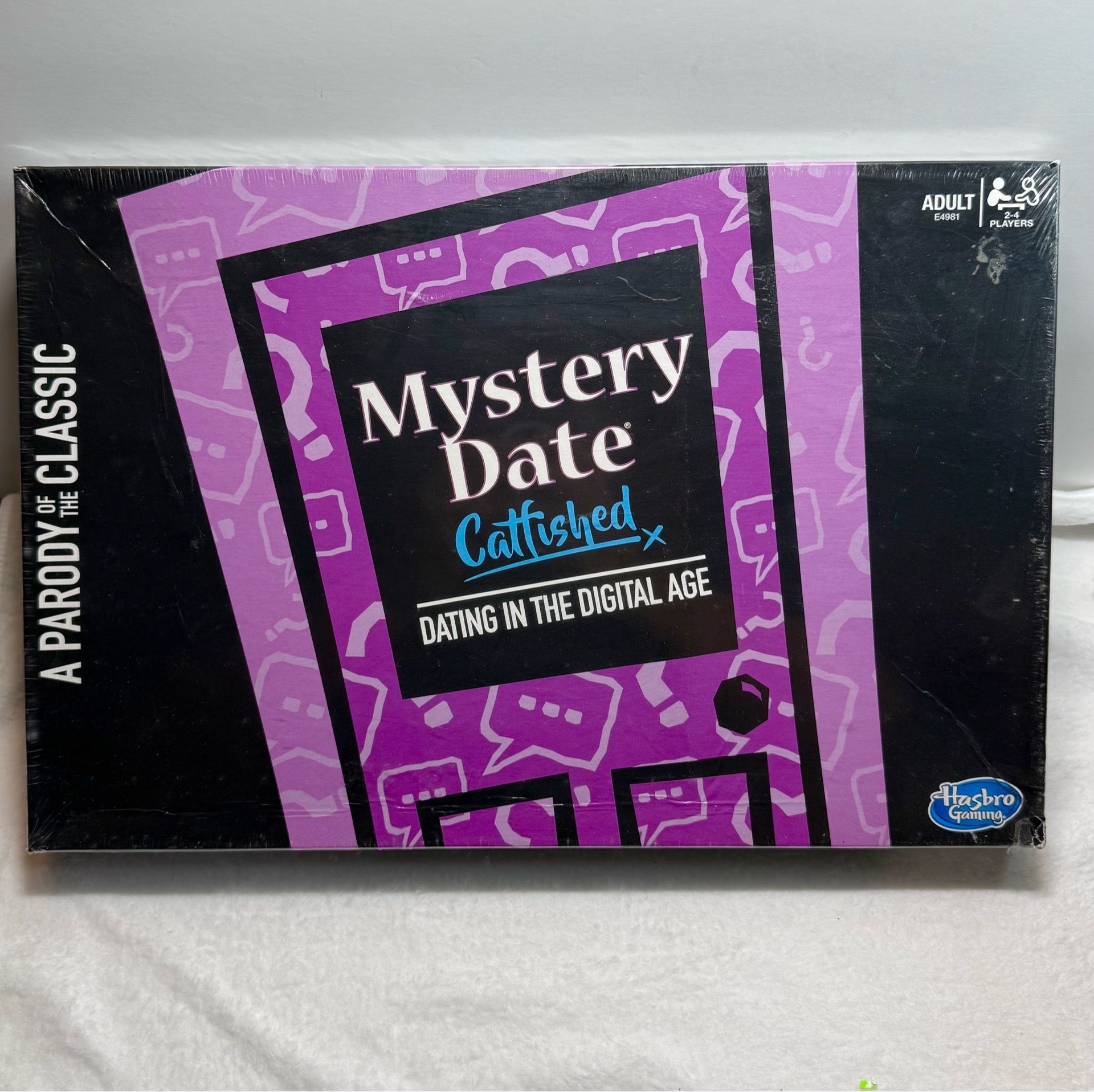 Mystery Date Catfished Board Game 2018 Hasbro Adult Party Game New Sealed