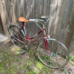 Vintage Huffy Regent 5-speed bicycle, estimated late 1970s to early 1980s.