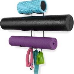 New! Wall Mount Workout Equipment Holder