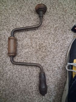Brace or hand drill