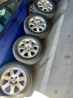 Honda Si Wheels W Like New Tires