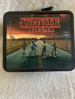 Stranger Things Metal Tin Lunchbox $20