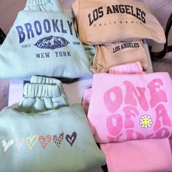 Two Piece Hoodie Sets. 
