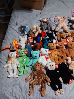 Ty Beanie Babies Collectable, Retired, Rare.