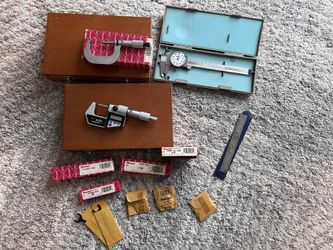 Caliper, Micrometers, Gages, Check Disc Boxes