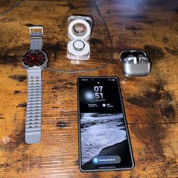 Samsung S25 Ultra 512GB, Watch Ultra, Galaxy Ring Size 11, Bud Pro 3