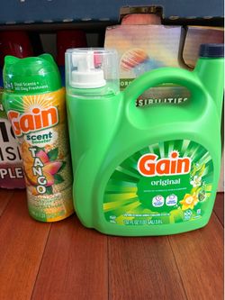 Gain laundry detergent+beads $20 for both