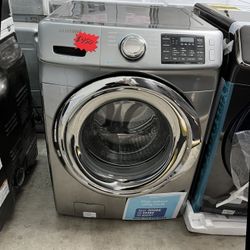 grey samsung front load washer