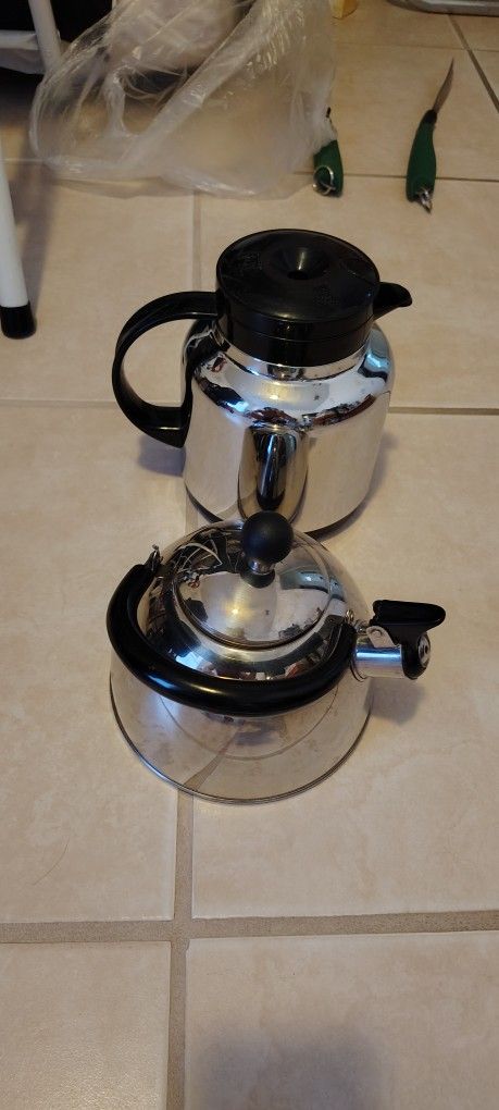Coffee Pot And Kettle