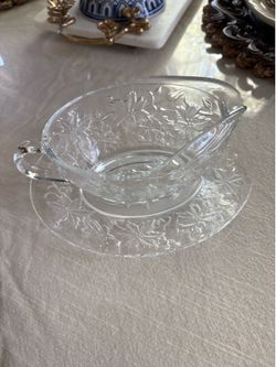 Princess House Crystal Punch Bowl Set 12 Cups
