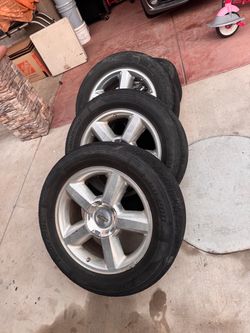 Chevy Silverado rims and tires
