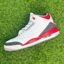 Air Jordan 3 Fire Red Size 10.5 No Og Box 