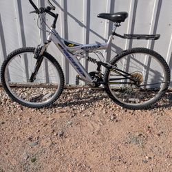 Mountain Bike EXPLOIT Aluminum FV3-26-IN TIRES, 21- SPEED, 21.5 IN FRAME,  REAR RACK