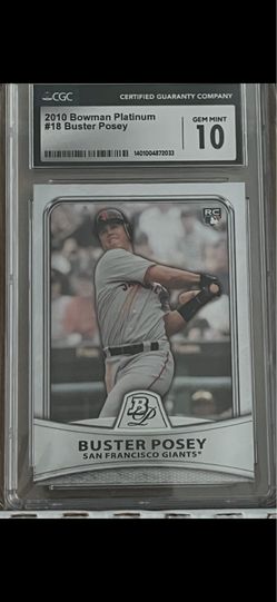 BUSTER POSEY ROOKIE!